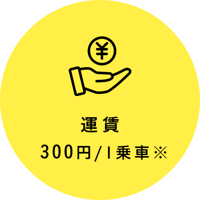 運賃300円